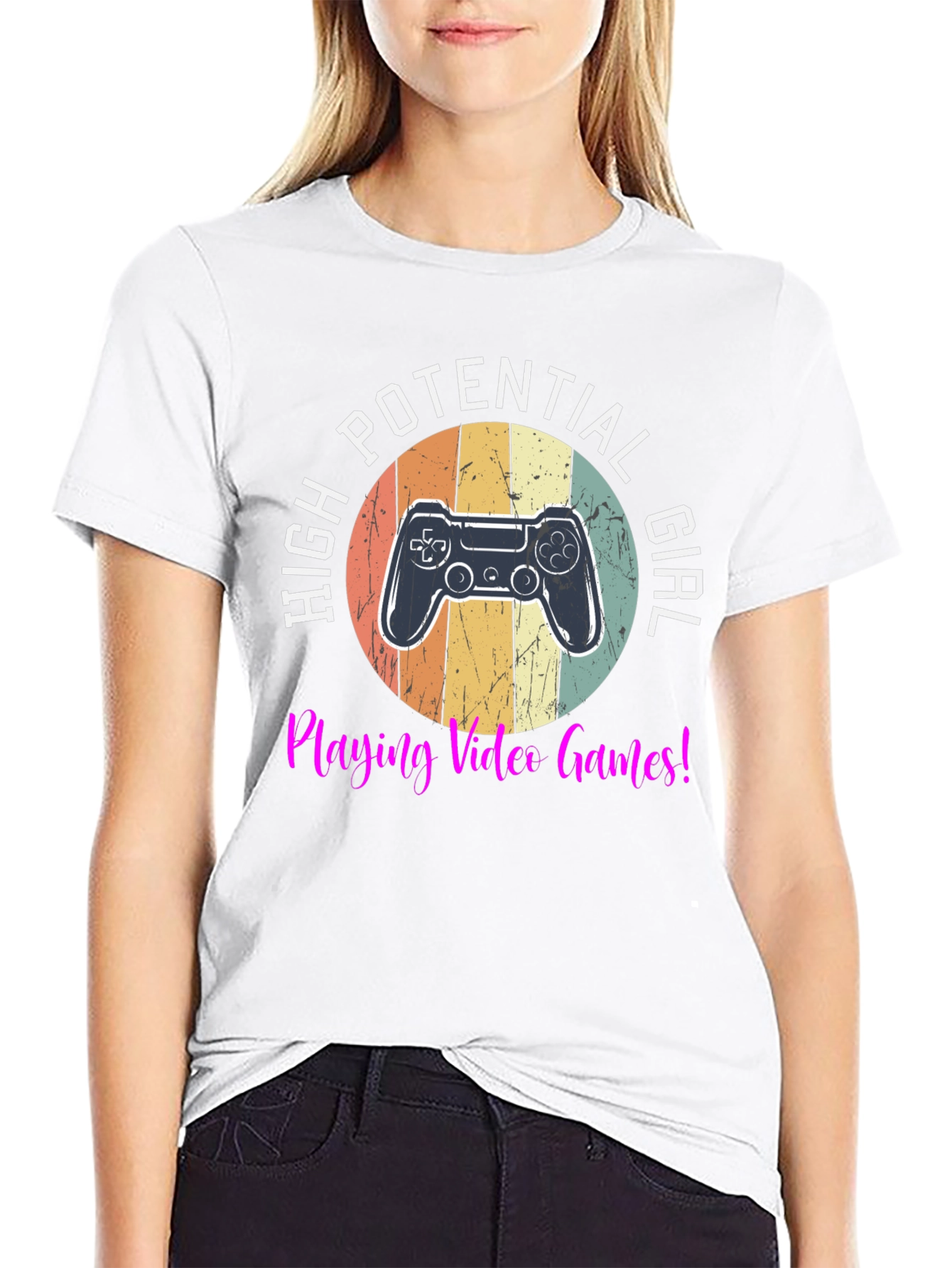 High Potential Girl Gamer T-Shirt
