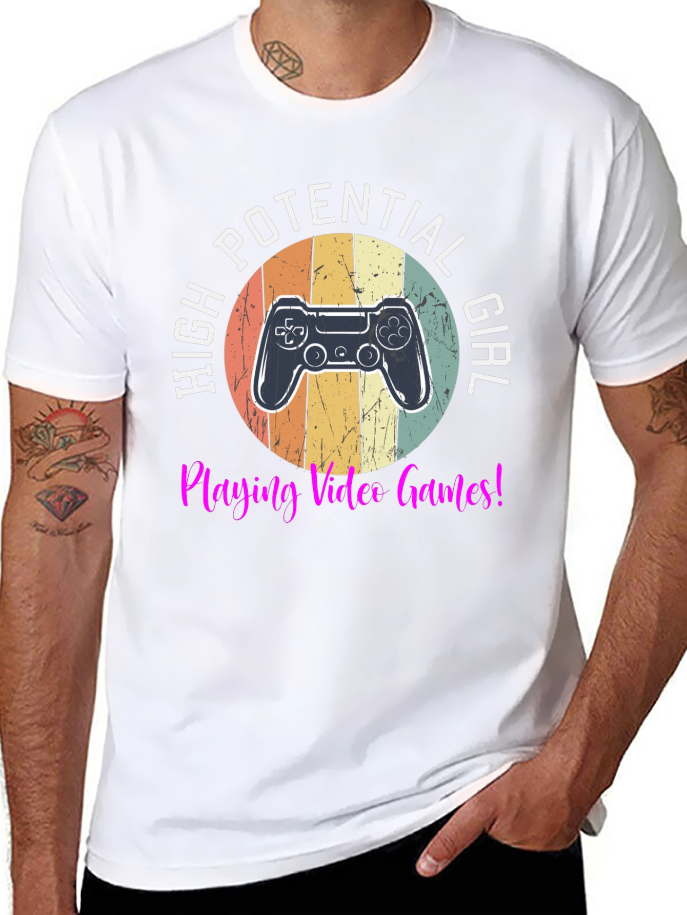 High Potential Girl Gamer T-Shirt