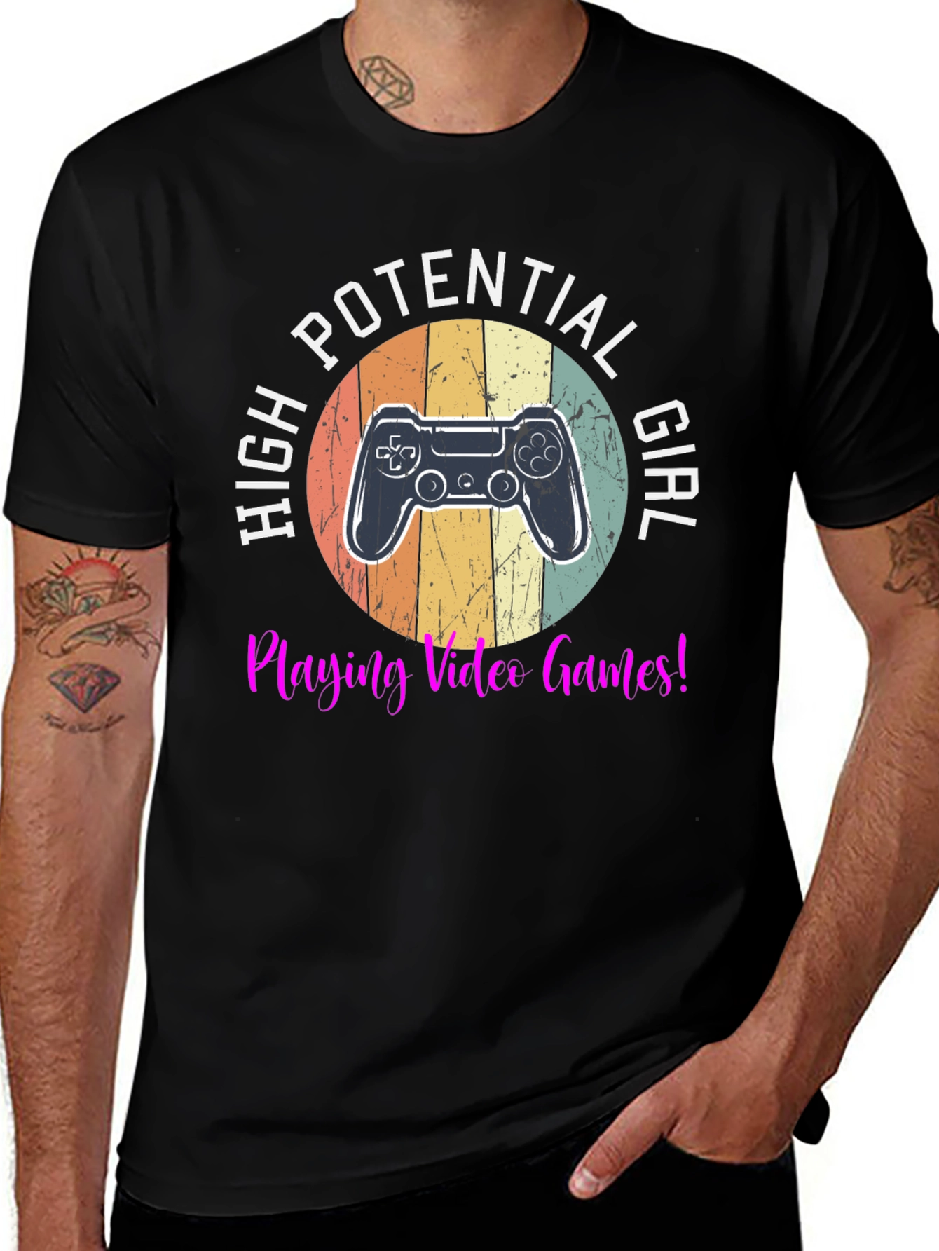High Potential Girl Gamer T-Shirt