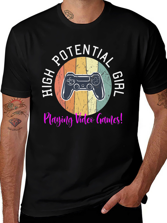 High Potential Girl Gamer T-Shirt