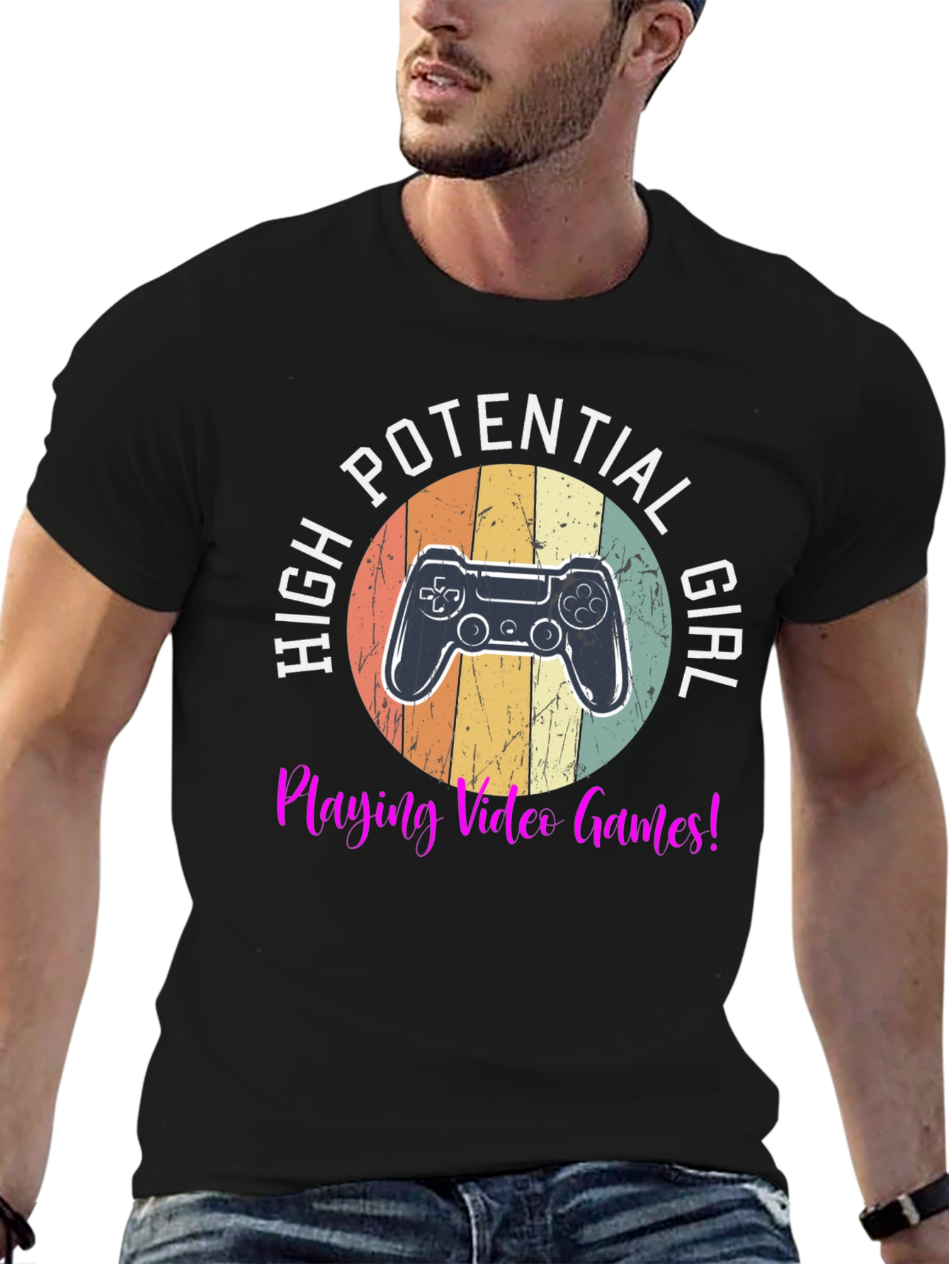 High Potential Girl Gamer T-Shirt