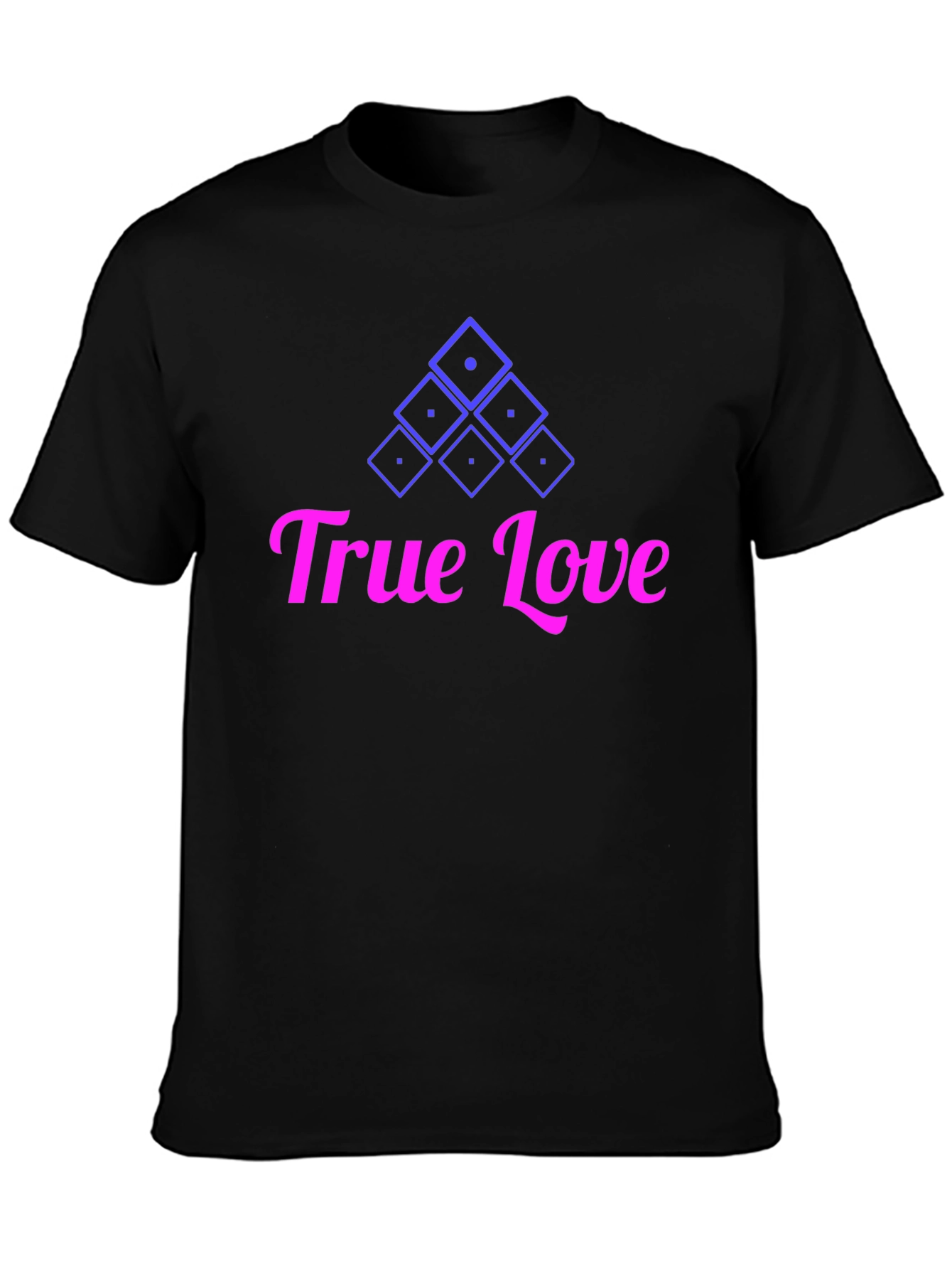 True Love Graphic Tee - Black