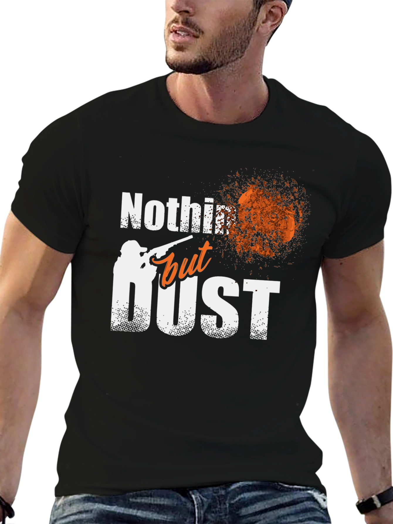 Nothin But Dust T-Shirt Clay Target Shooting