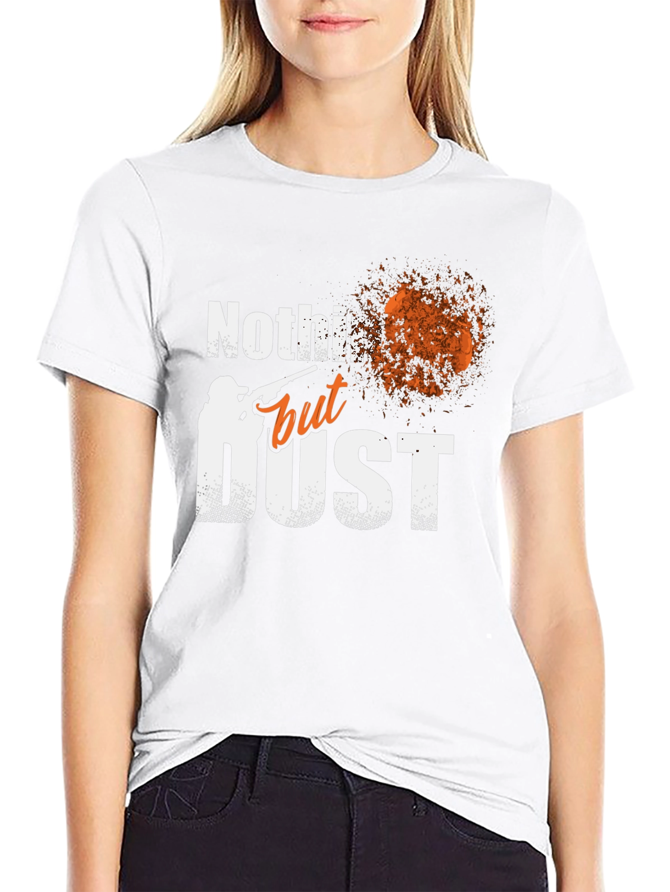 Nothin But Dust T-Shirt Clay Target Shooting