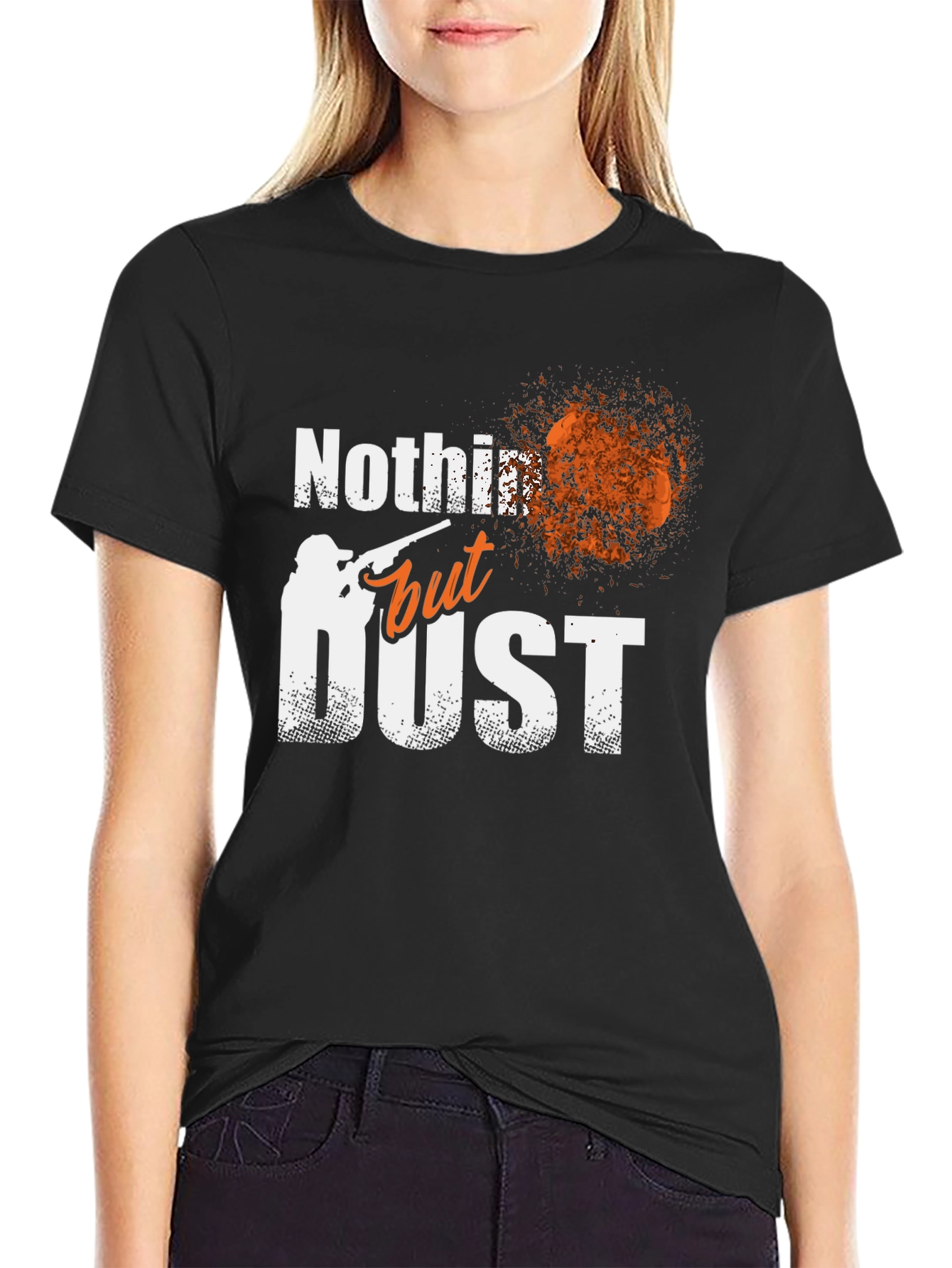 Nothin But Dust T-Shirt Clay Target Shooting