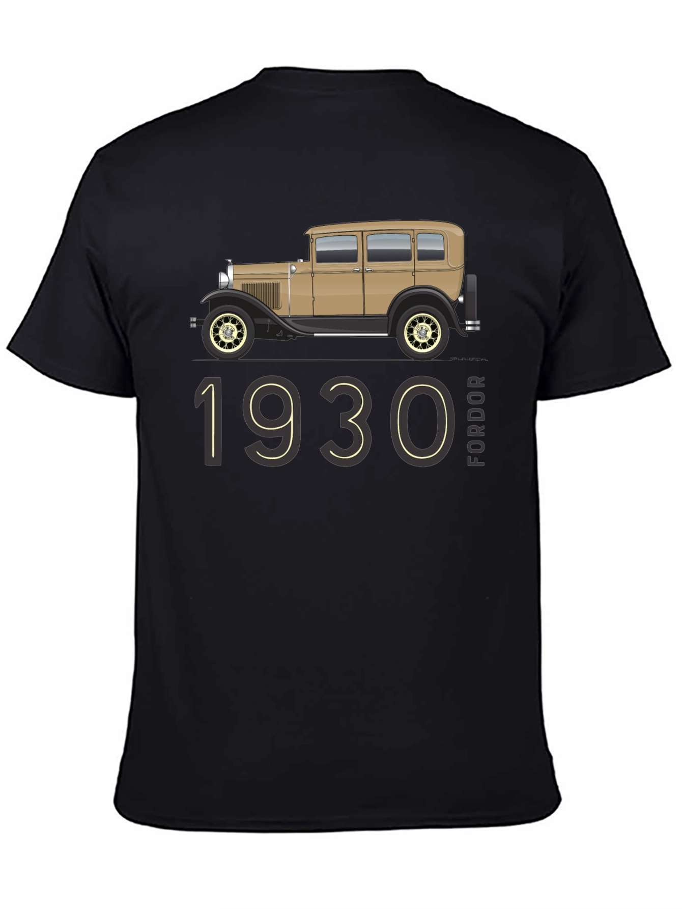 1930 Fordor T-Shirt: Classic Car Tee