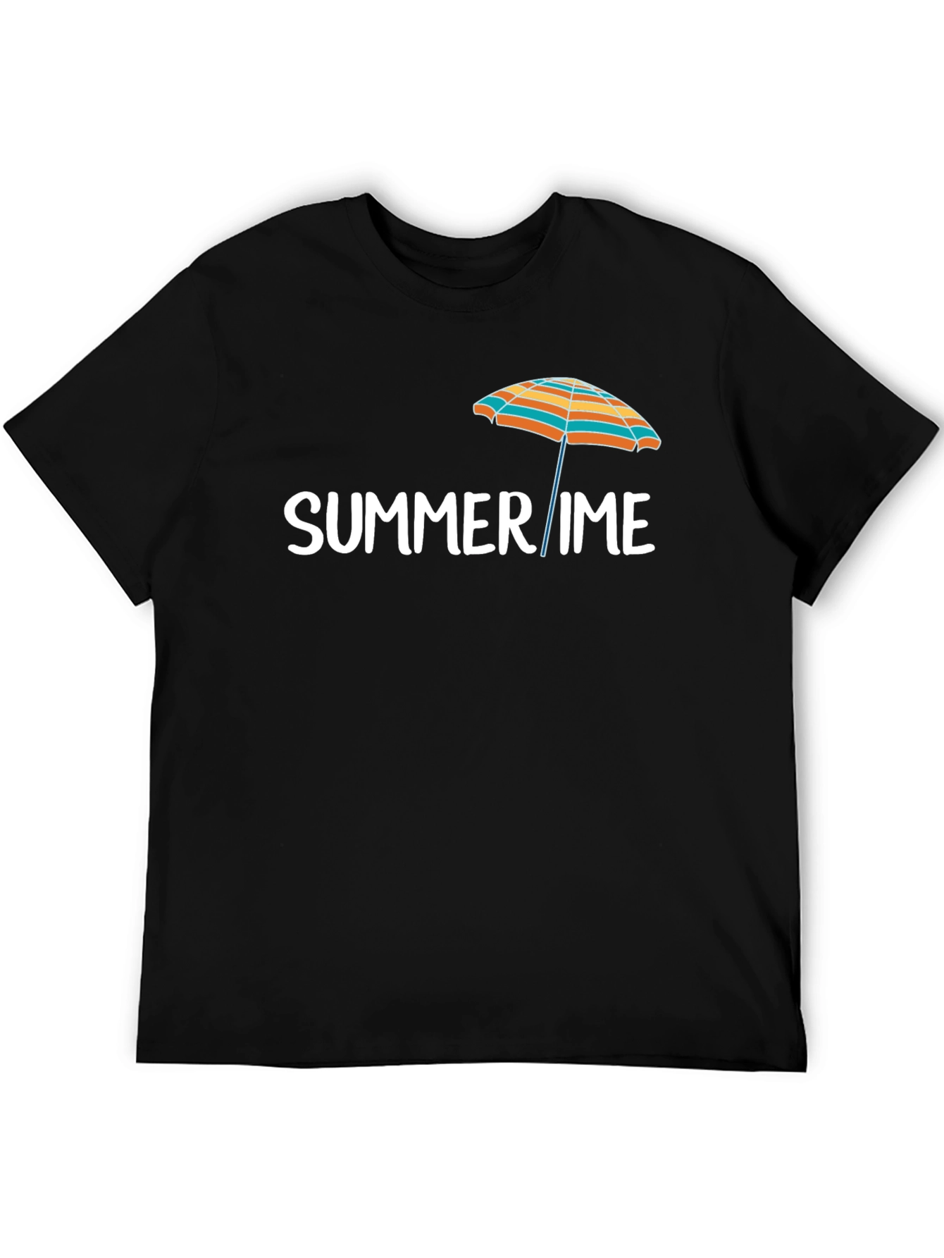 Summer Time Graphic Tee - Black