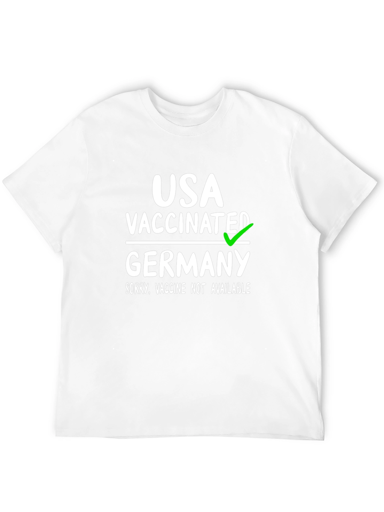 USA Vaccinated vs. Germany T-Shirt