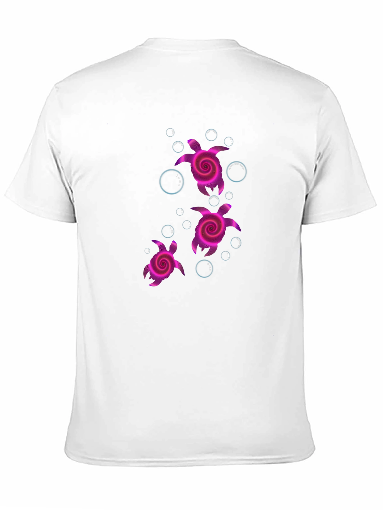 Funky Turtle Graphic Tee - Black
