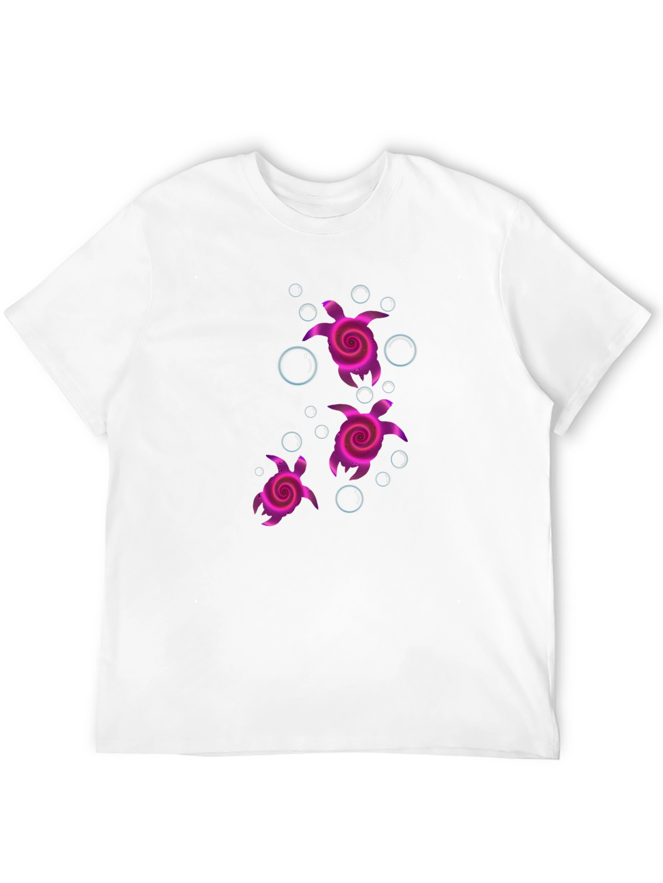 Funky Turtle Graphic Tee - Black