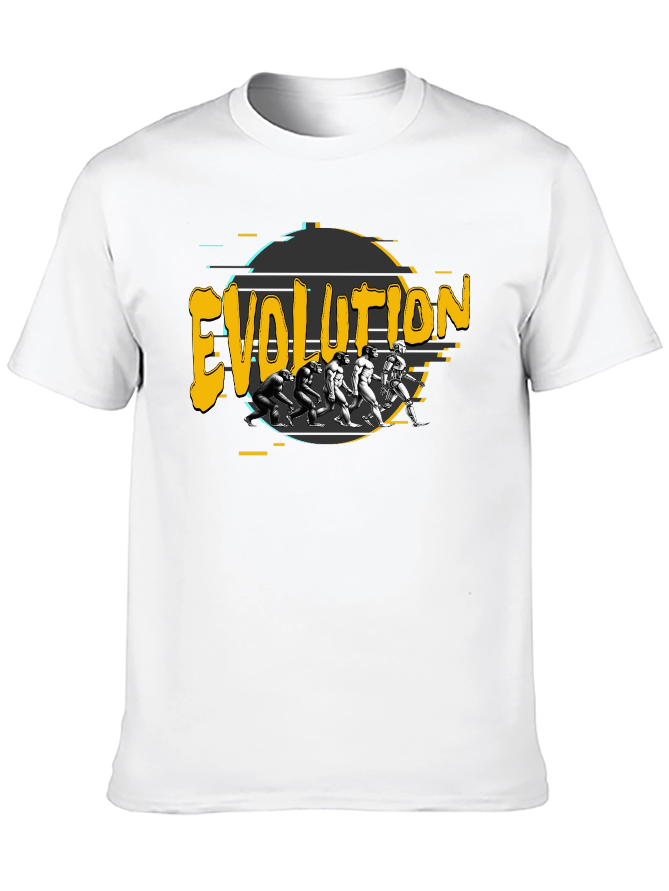 Evolution Graphic T-Shirt - Mens Black Tee