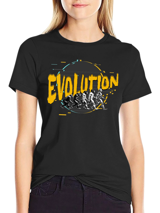 Evolution Graphic T-Shirt - Mens Black Tee