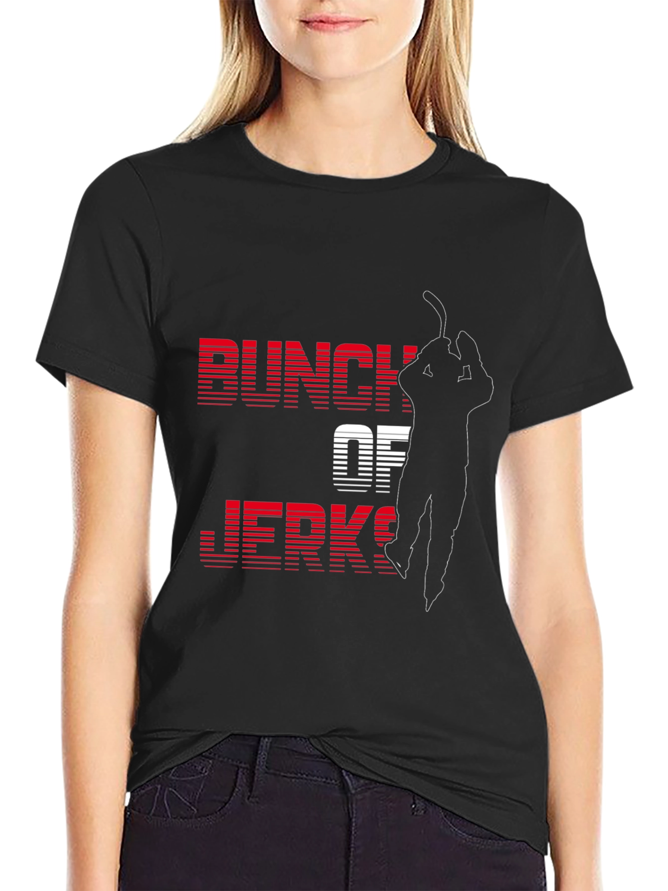 Bunch of Jerks Hockey Fan T-Shirt