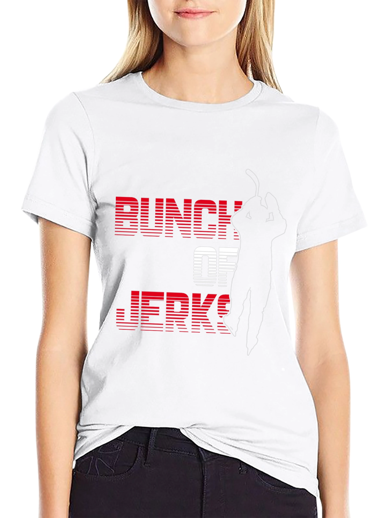 Bunch of Jerks Hockey Fan T-Shirt