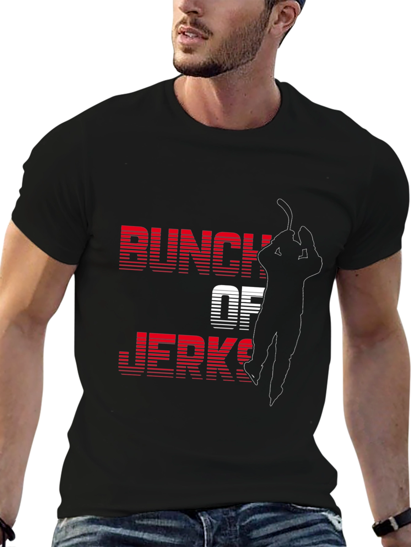 Bunch of Jerks Hockey Fan T-Shirt
