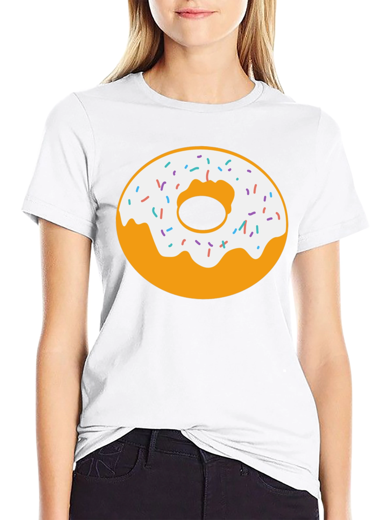 Donut Graphic Tee - Sweet Treat Shirt