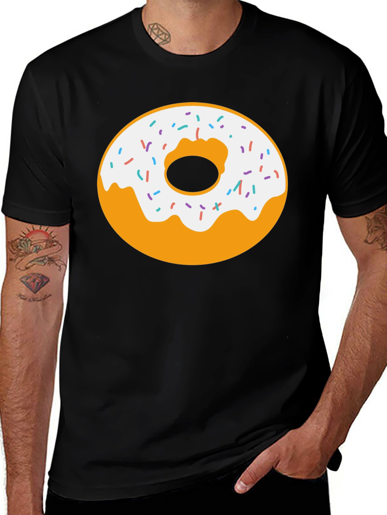 Donut Graphic Tee - Sweet Treat Shirt