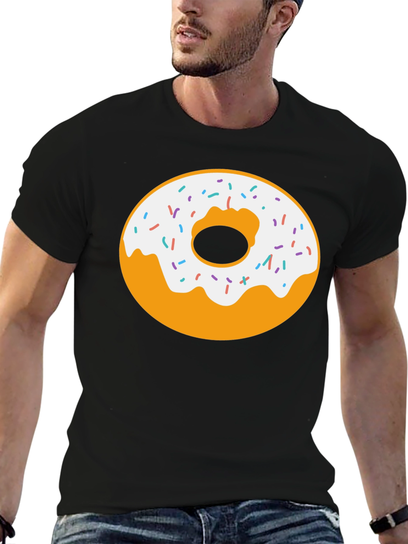 Donut Graphic Tee - Sweet Treat Shirt