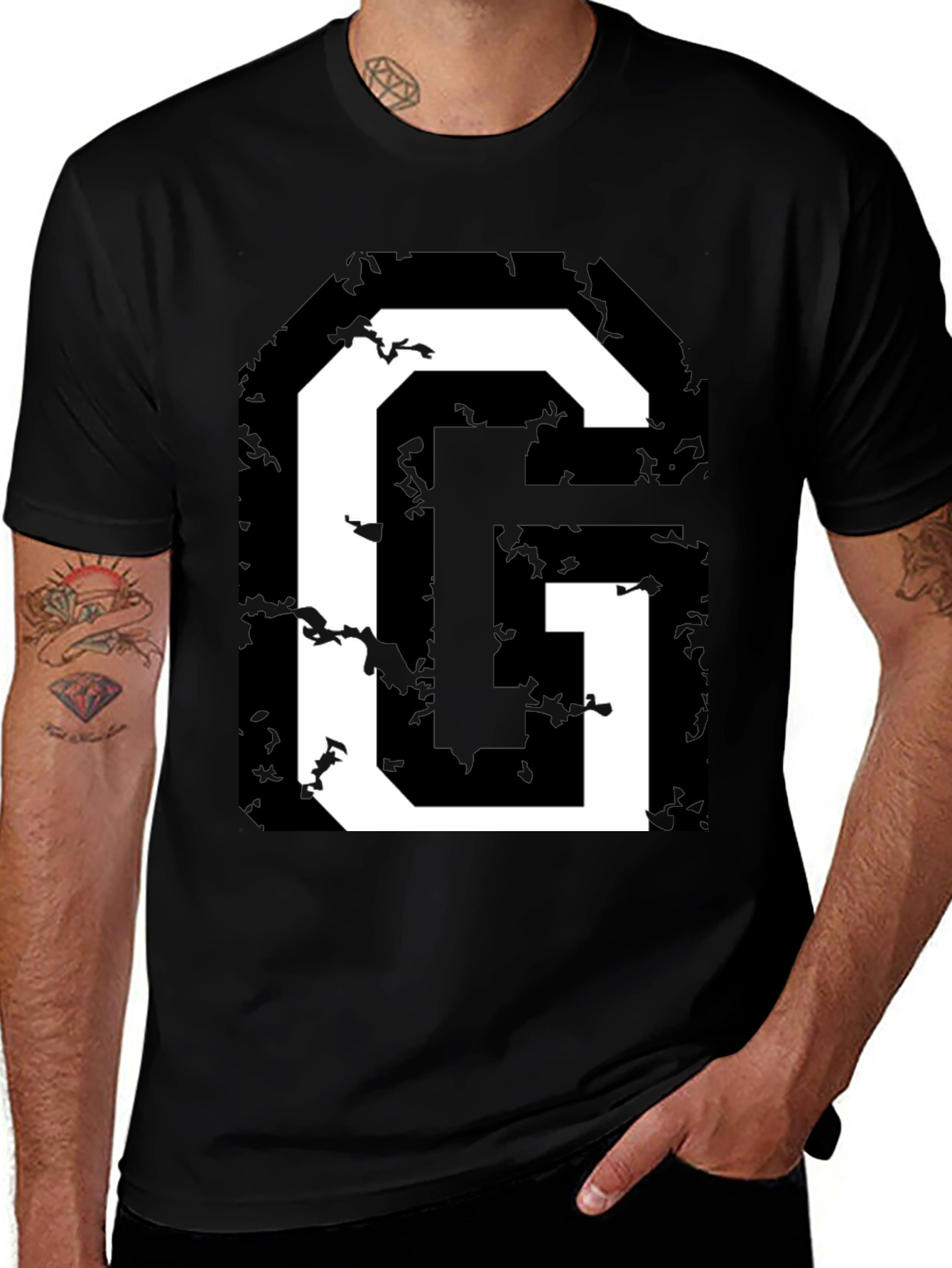 Letter G Graphic T-Shirt