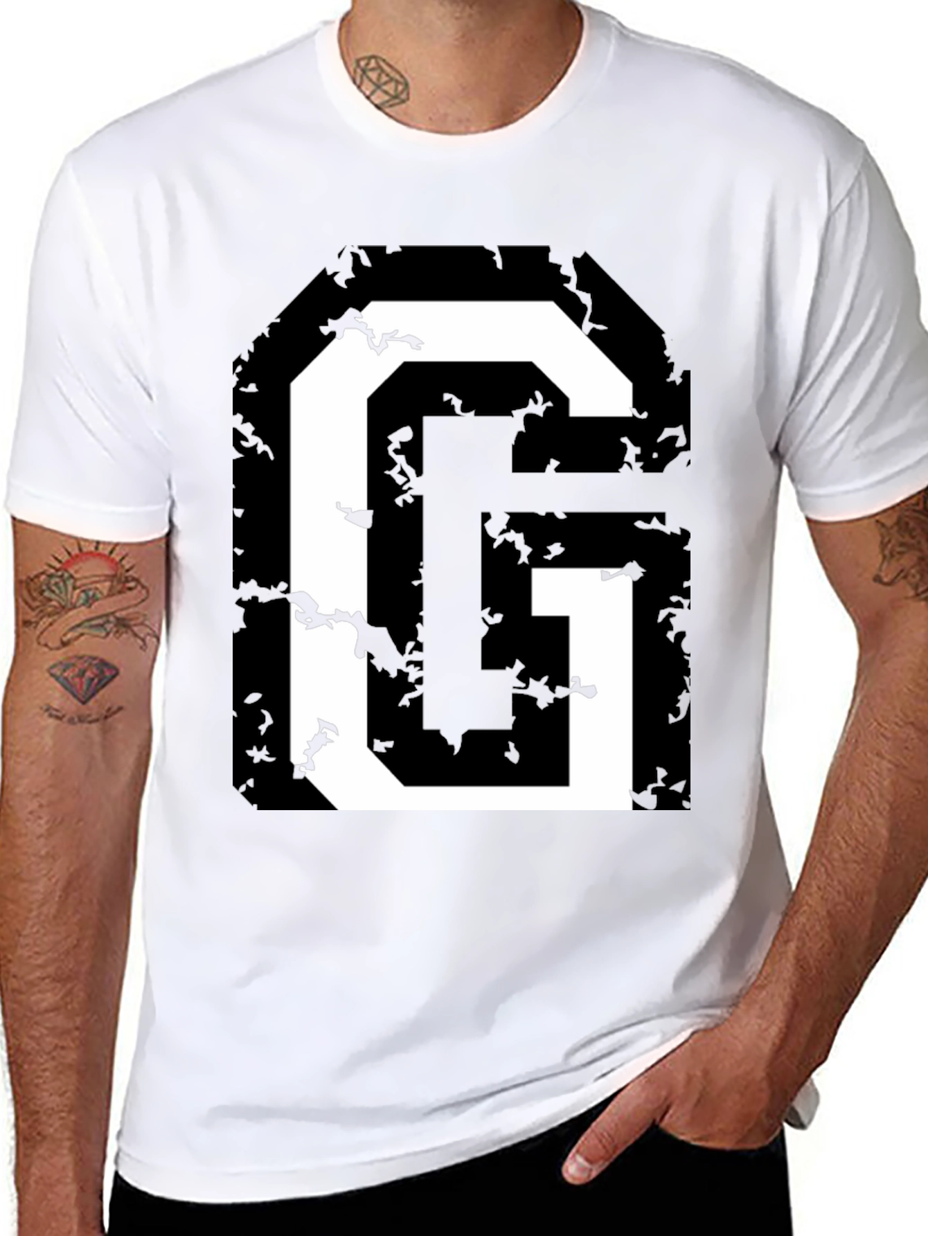 Letter G Graphic T-Shirt