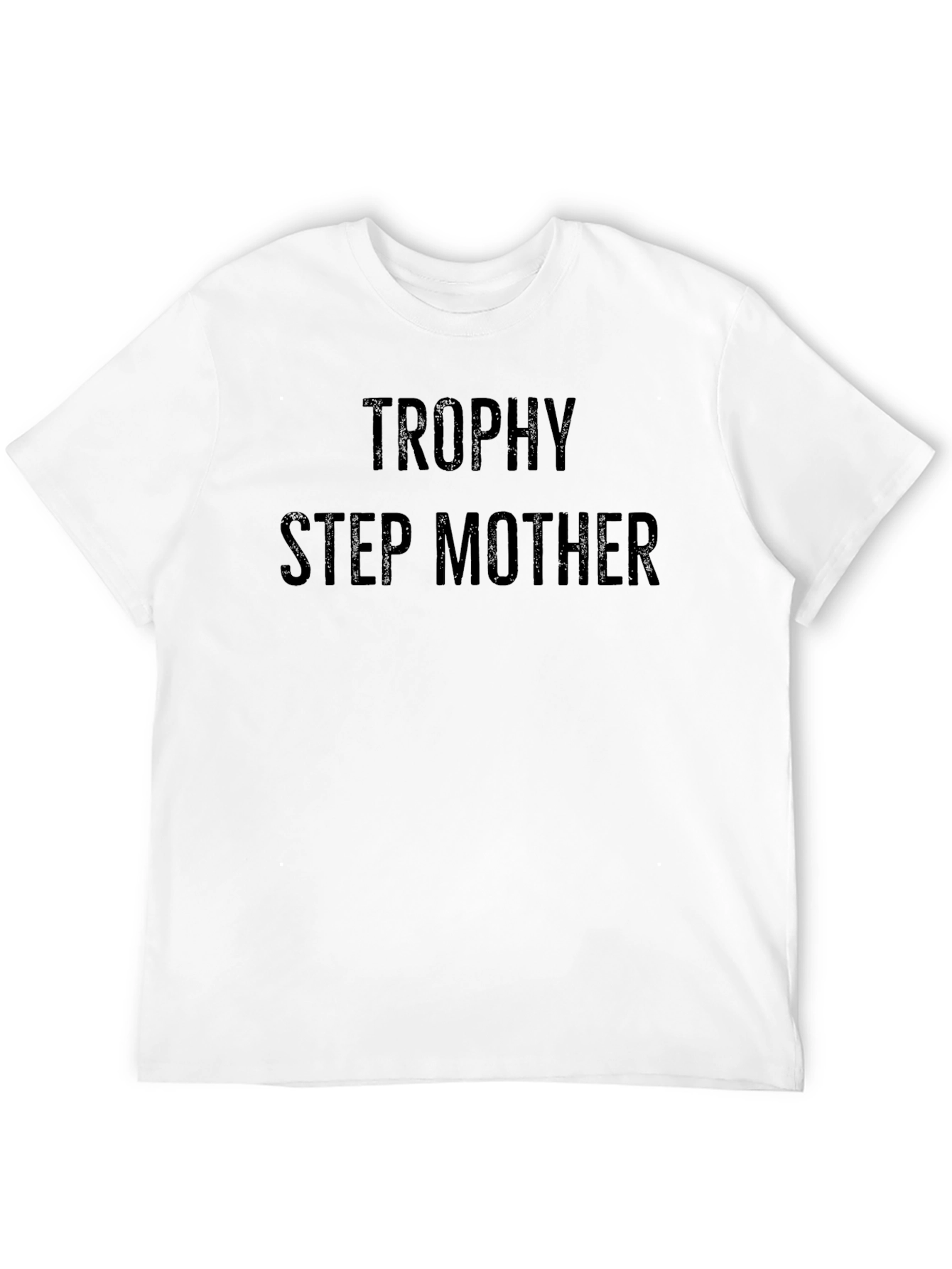 Trophy Step Mother Black Graphic Tee