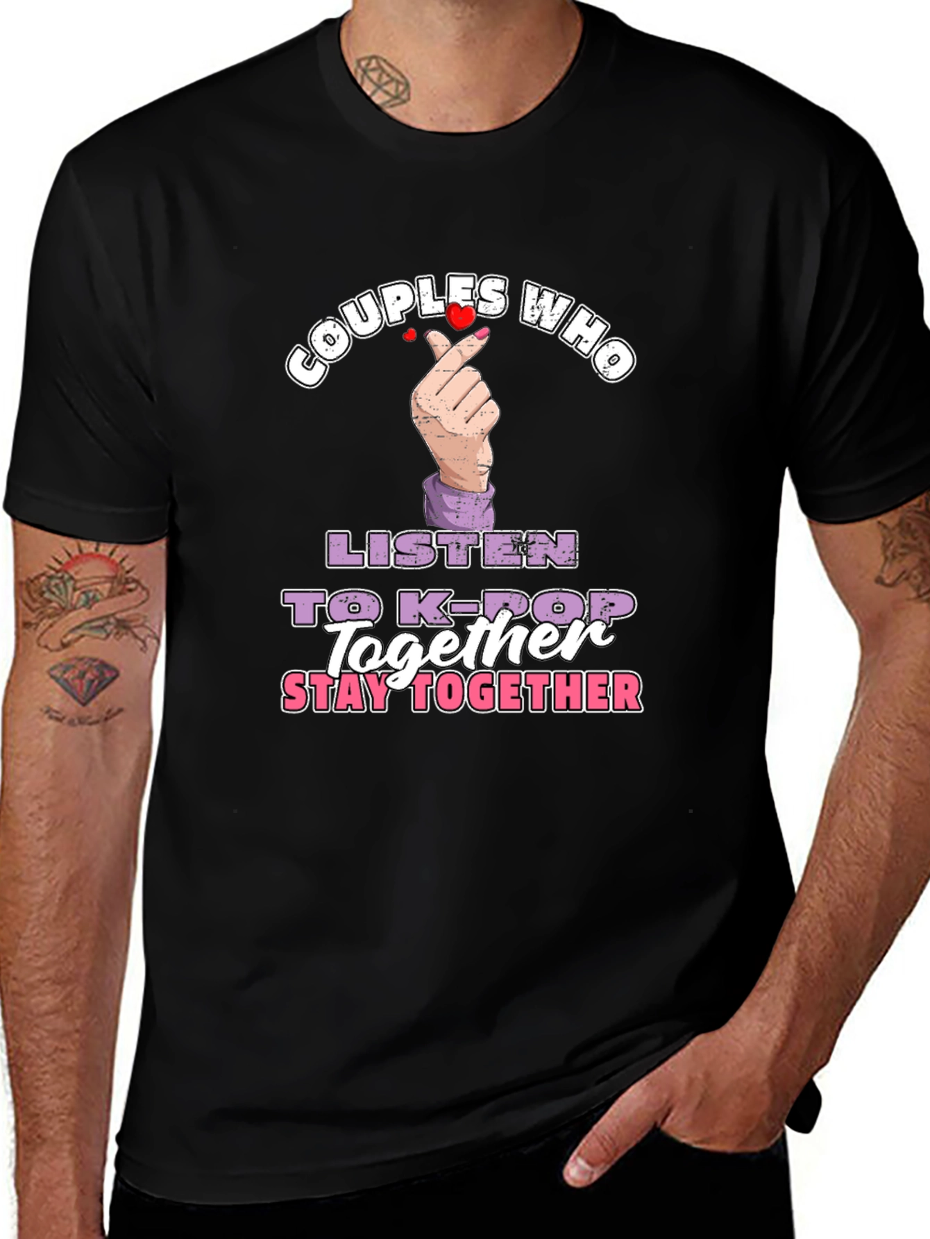 K-Pop Couples Matching T-Shirt