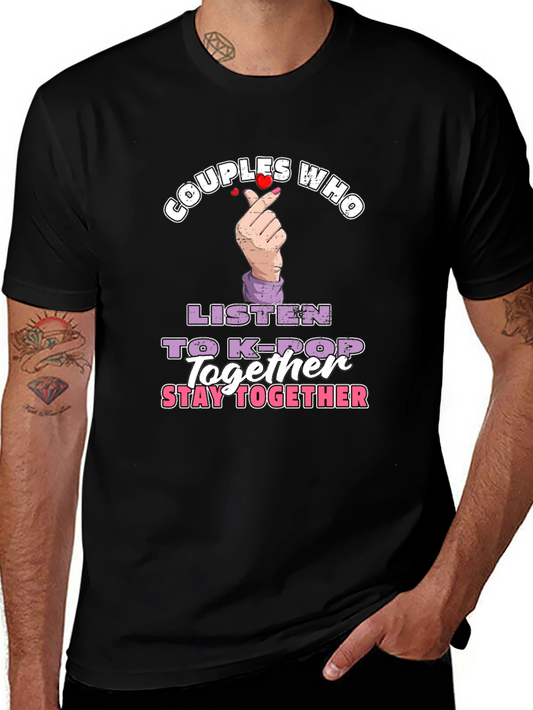 K-Pop Couples Matching T-Shirt