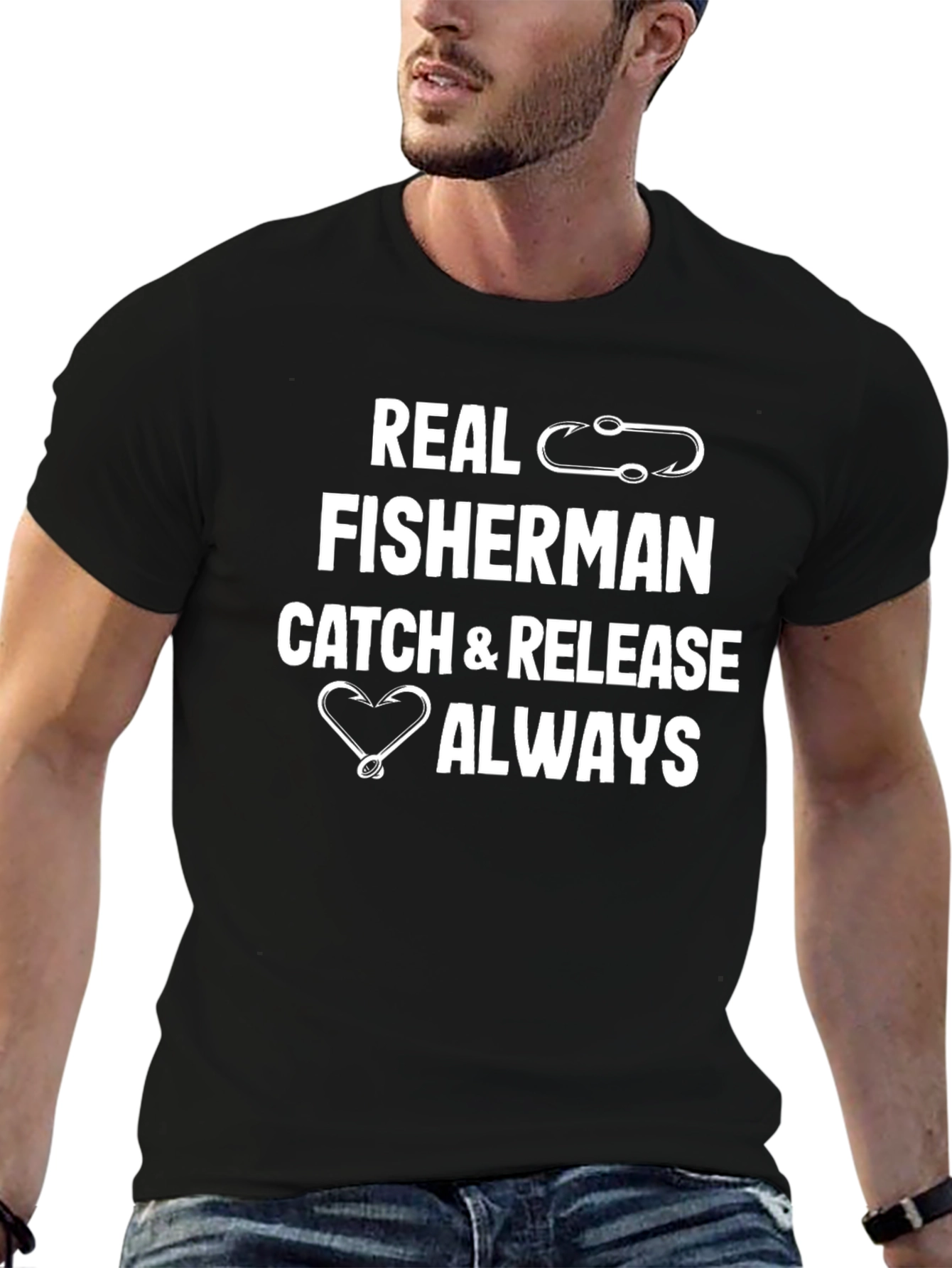 Real Fisherman Catch & Release T-Shirt