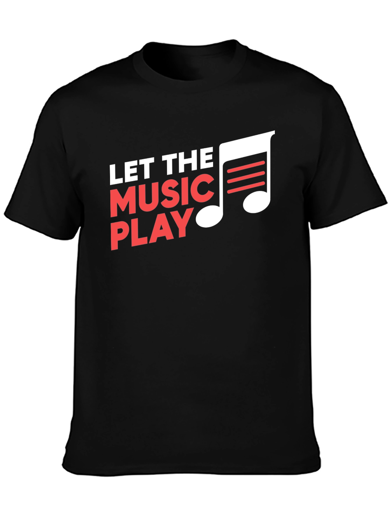 Let The Music Play Graphic Tee