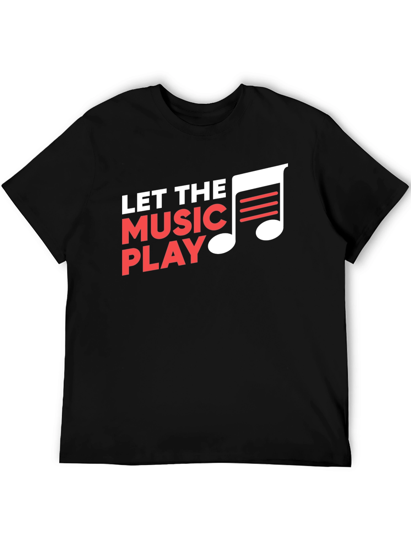 Let The Music Play Graphic Tee