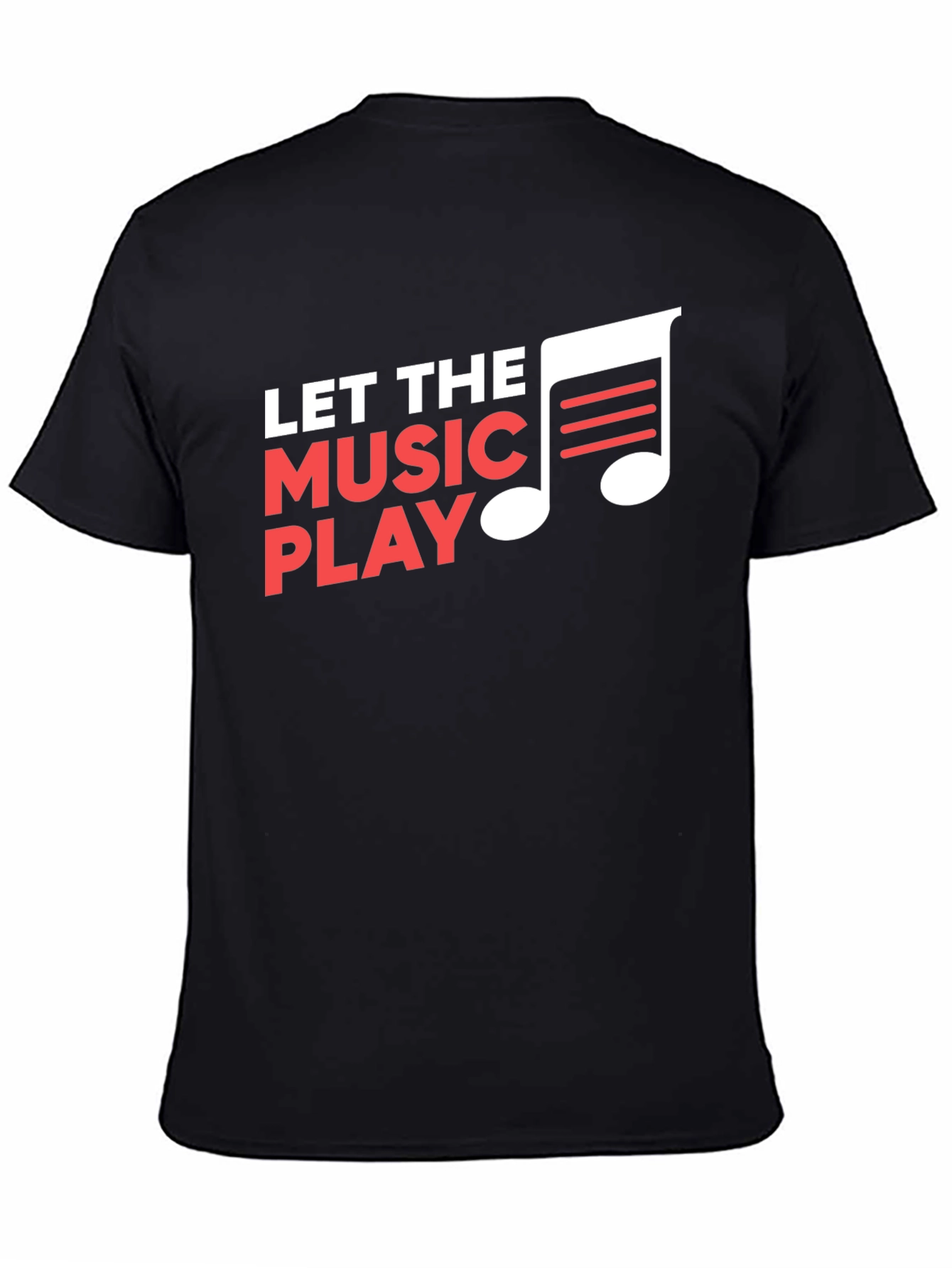 Let The Music Play Graphic Tee
