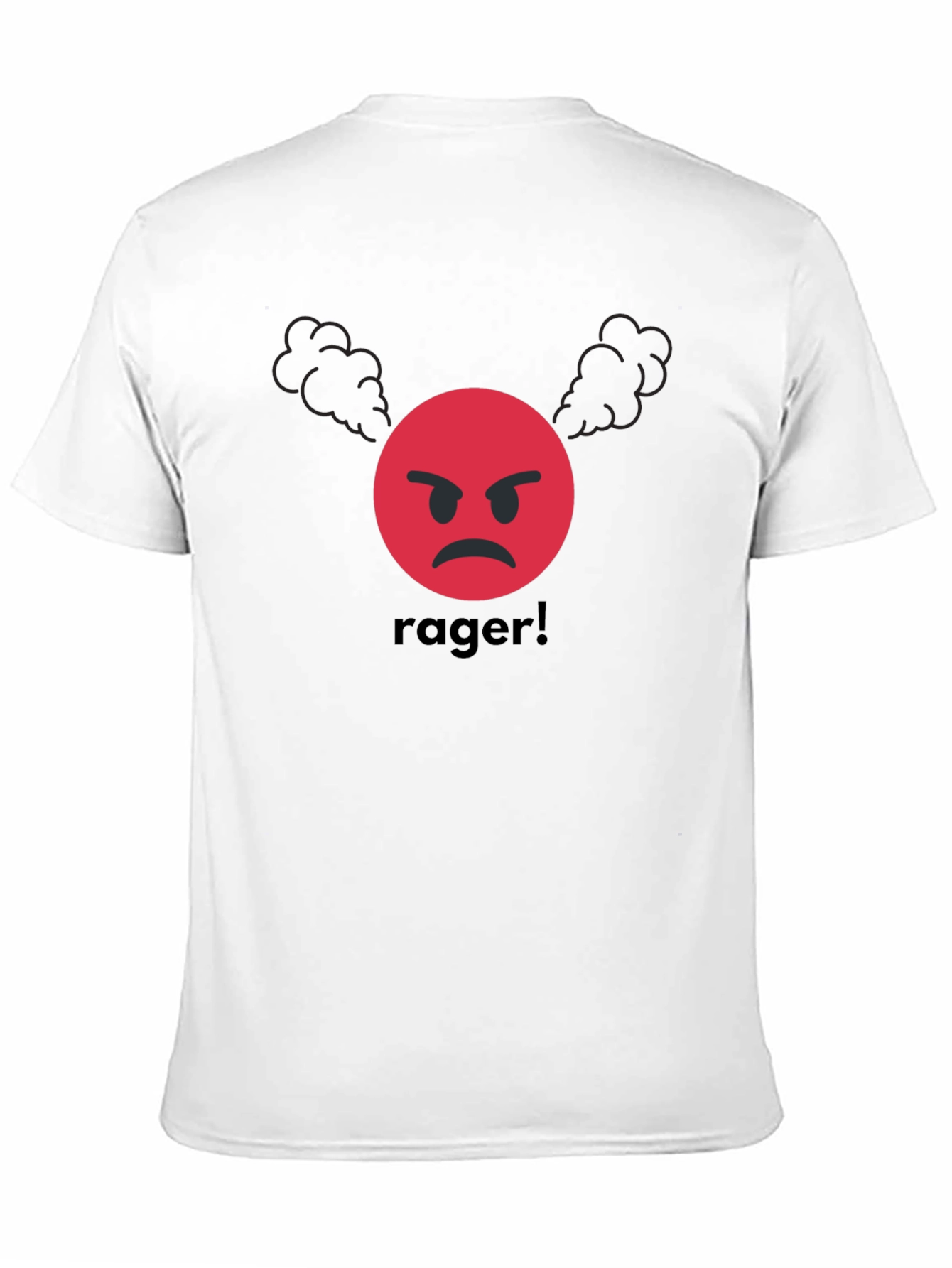 Rager Emoji T-Shirt - Angry Expression