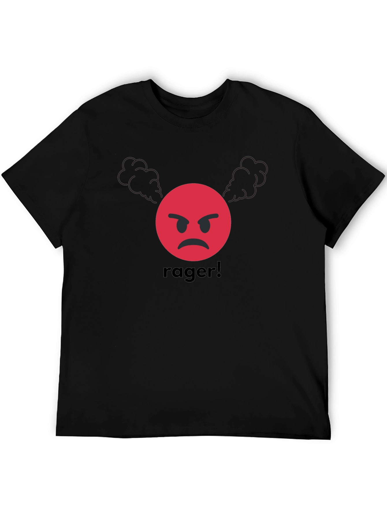 Rager Emoji T-Shirt - Angry Expression