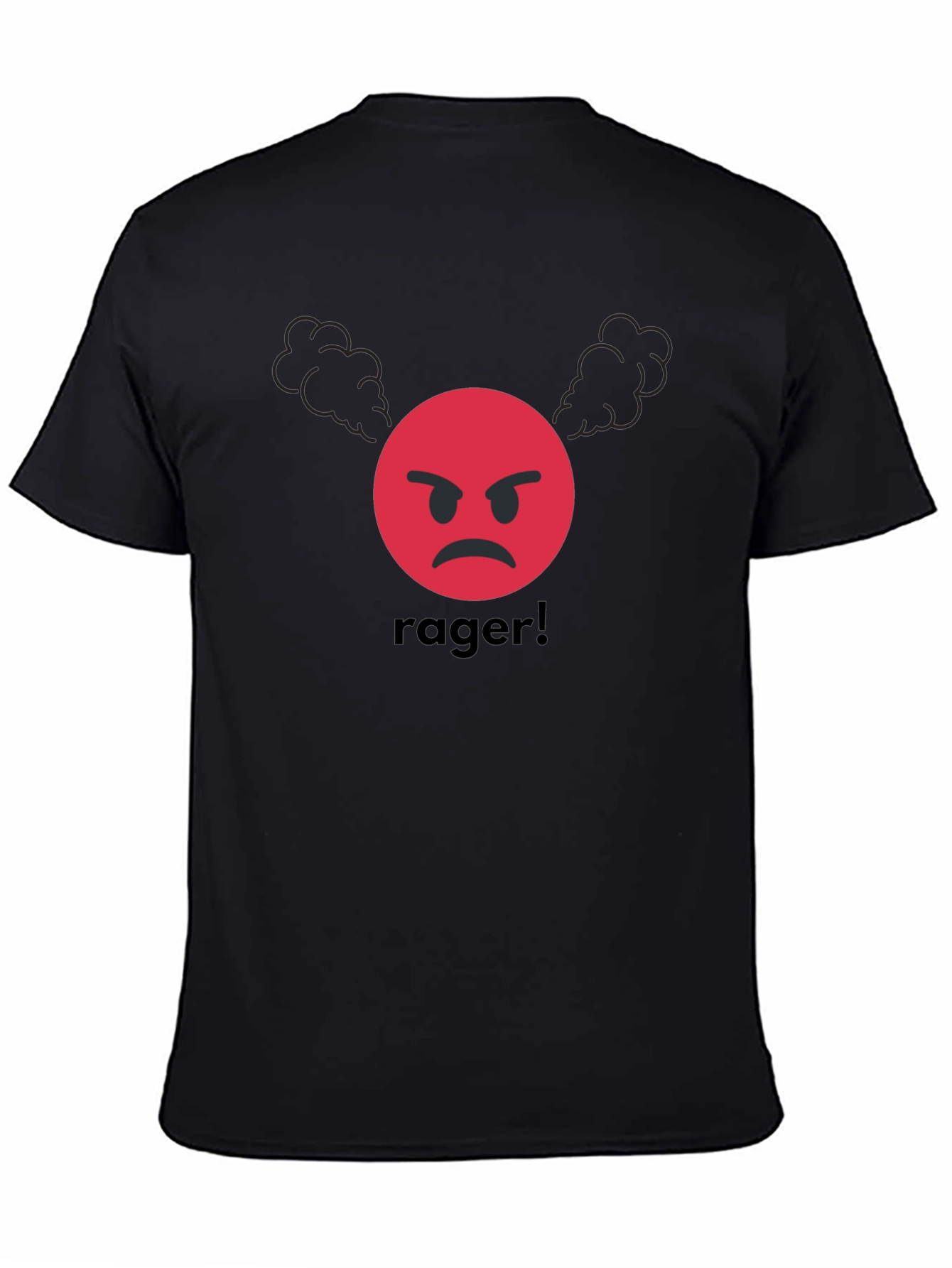 Rager Emoji T-Shirt - Angry Expression