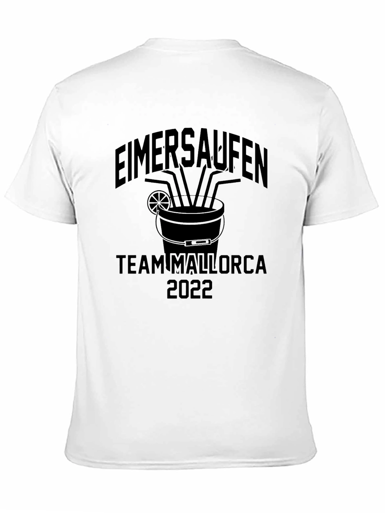 Eimersaufen Team Mallorca 2022 Black T-Shirt
