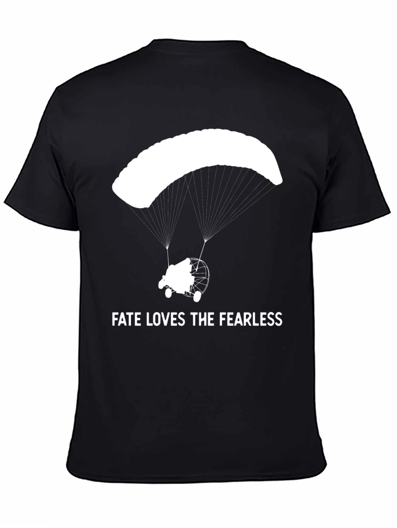 Fearless Fate Paramotor T-Shirt - Black