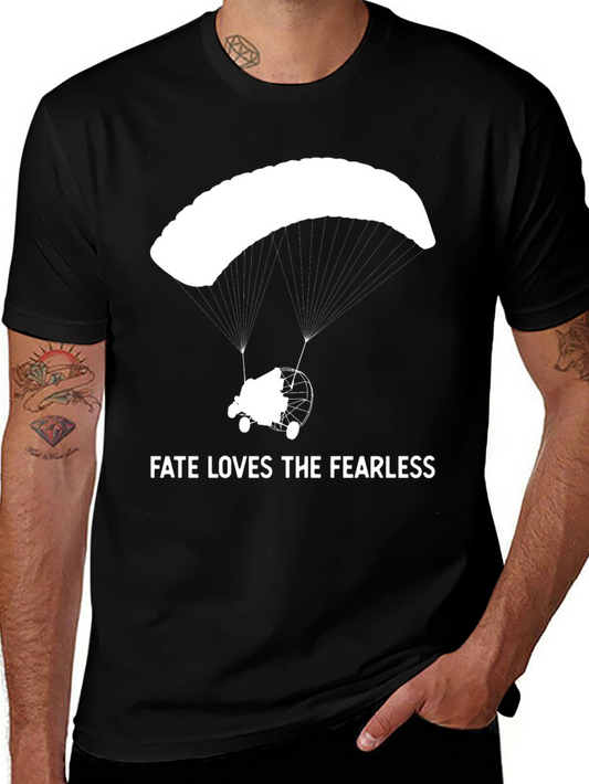 Fearless Fate Paramotor T-Shirt - Black