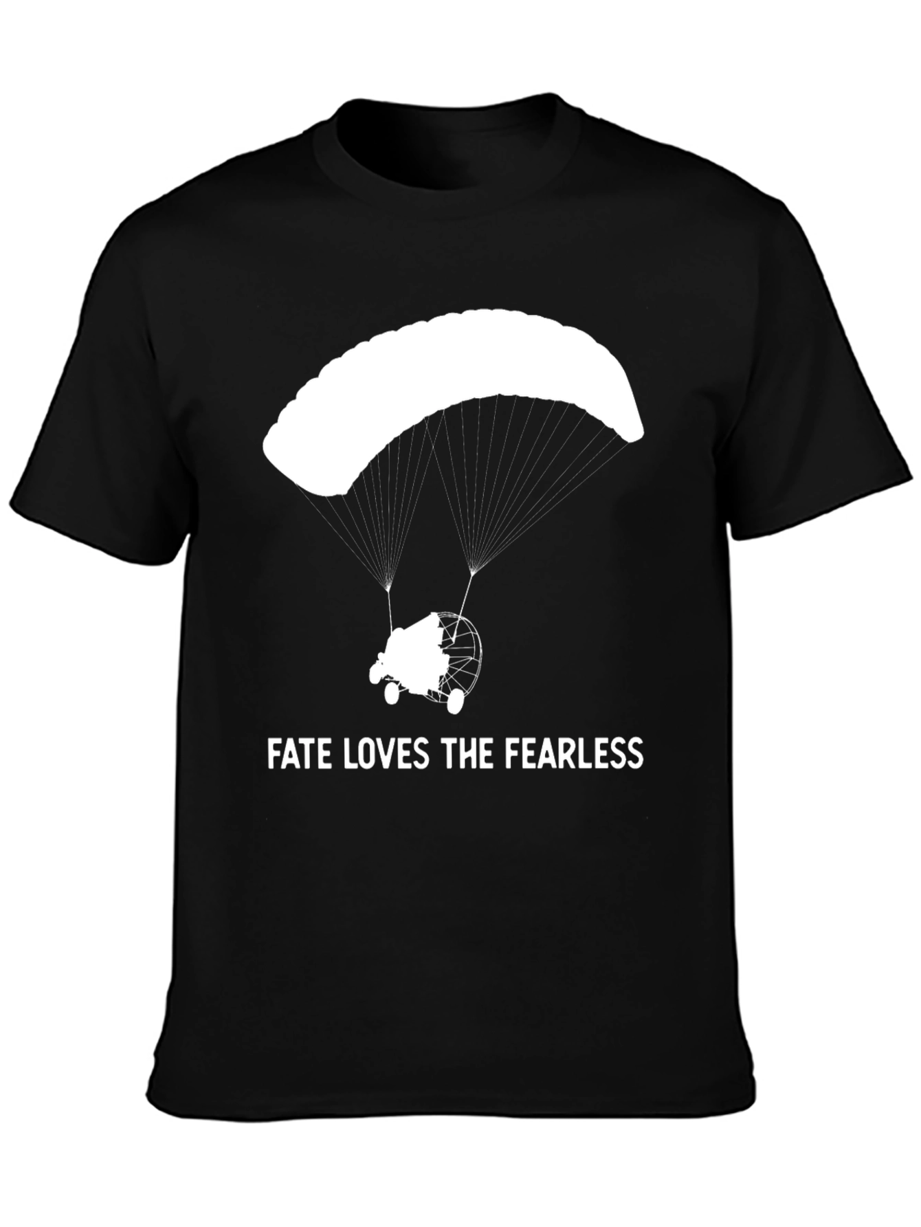 Fearless Fate Paramotor T-Shirt - Black