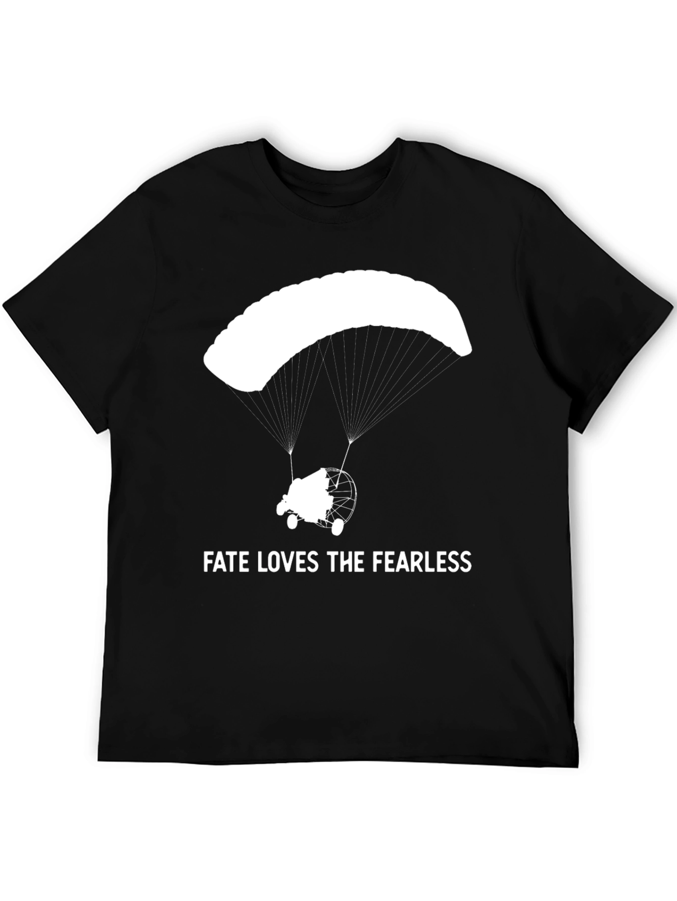 Fearless Fate Paramotor T-Shirt - Black