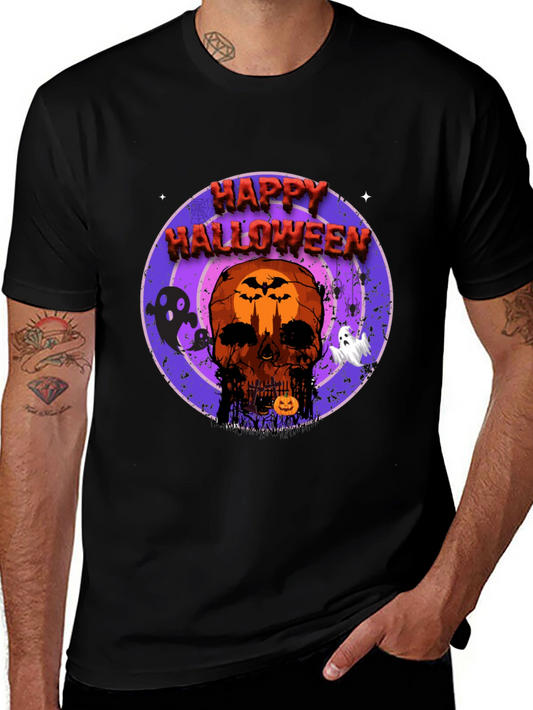 Happy Halloween Skull T-Shirt