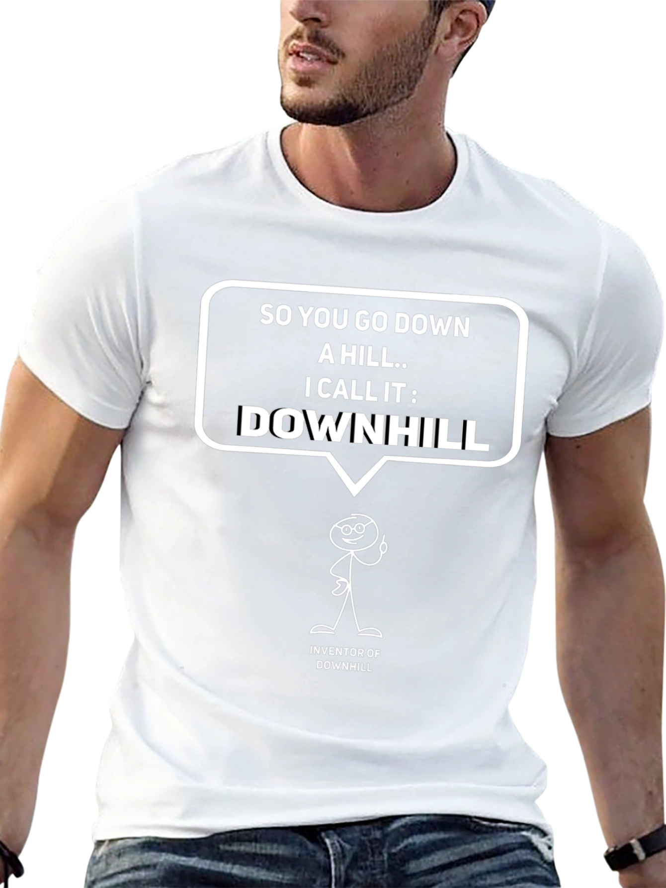 Funny Downhill Inventor T-Shirt