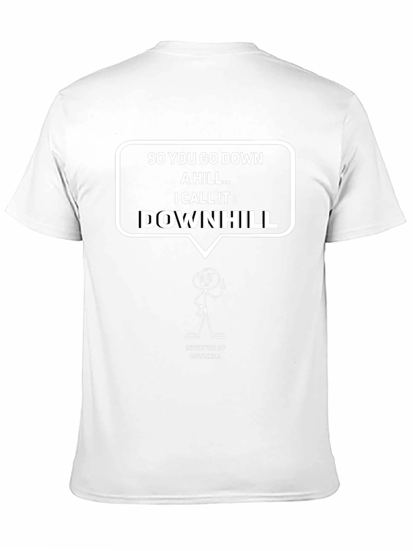 Funny Downhill Inventor T-Shirt
