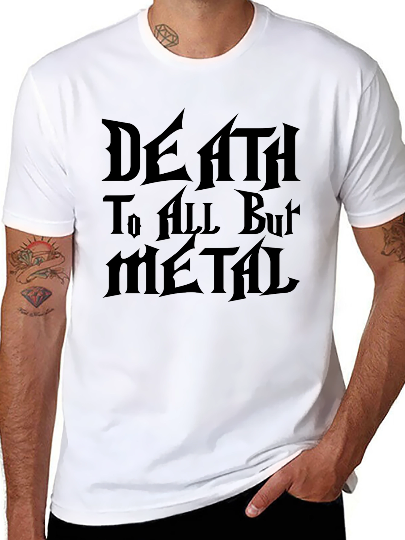 Death to All But Metal Black T-Shirt