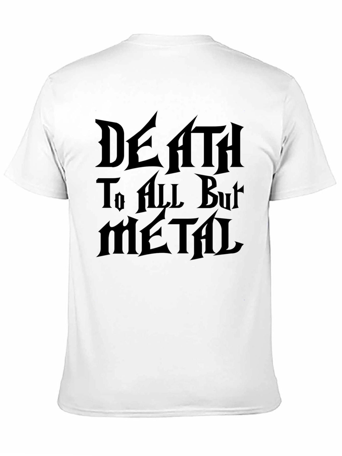Death to All But Metal Black T-Shirt