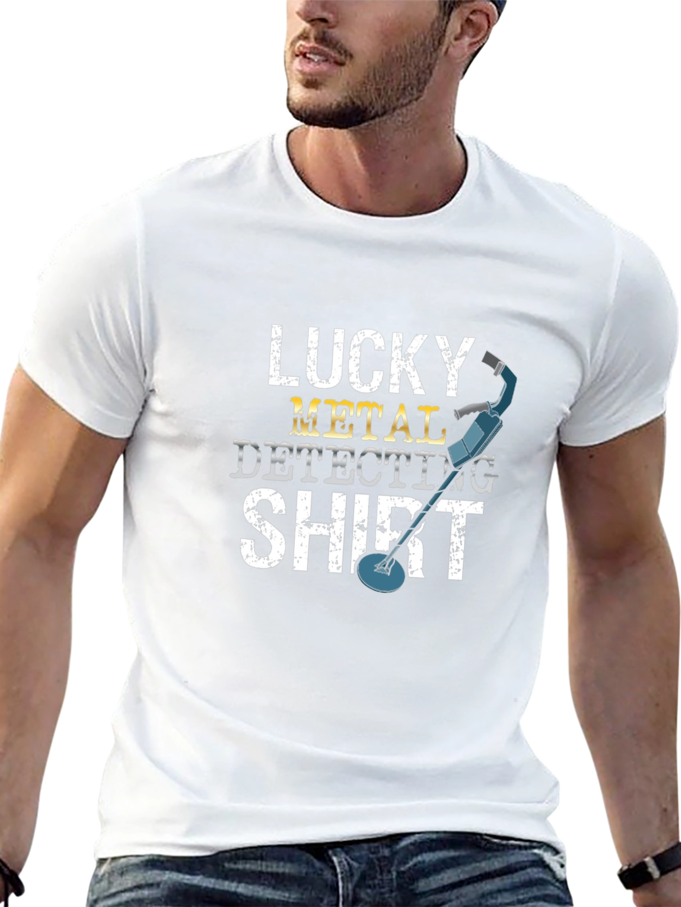Lucky Metal Detecting Shirt - Detectorist Tee