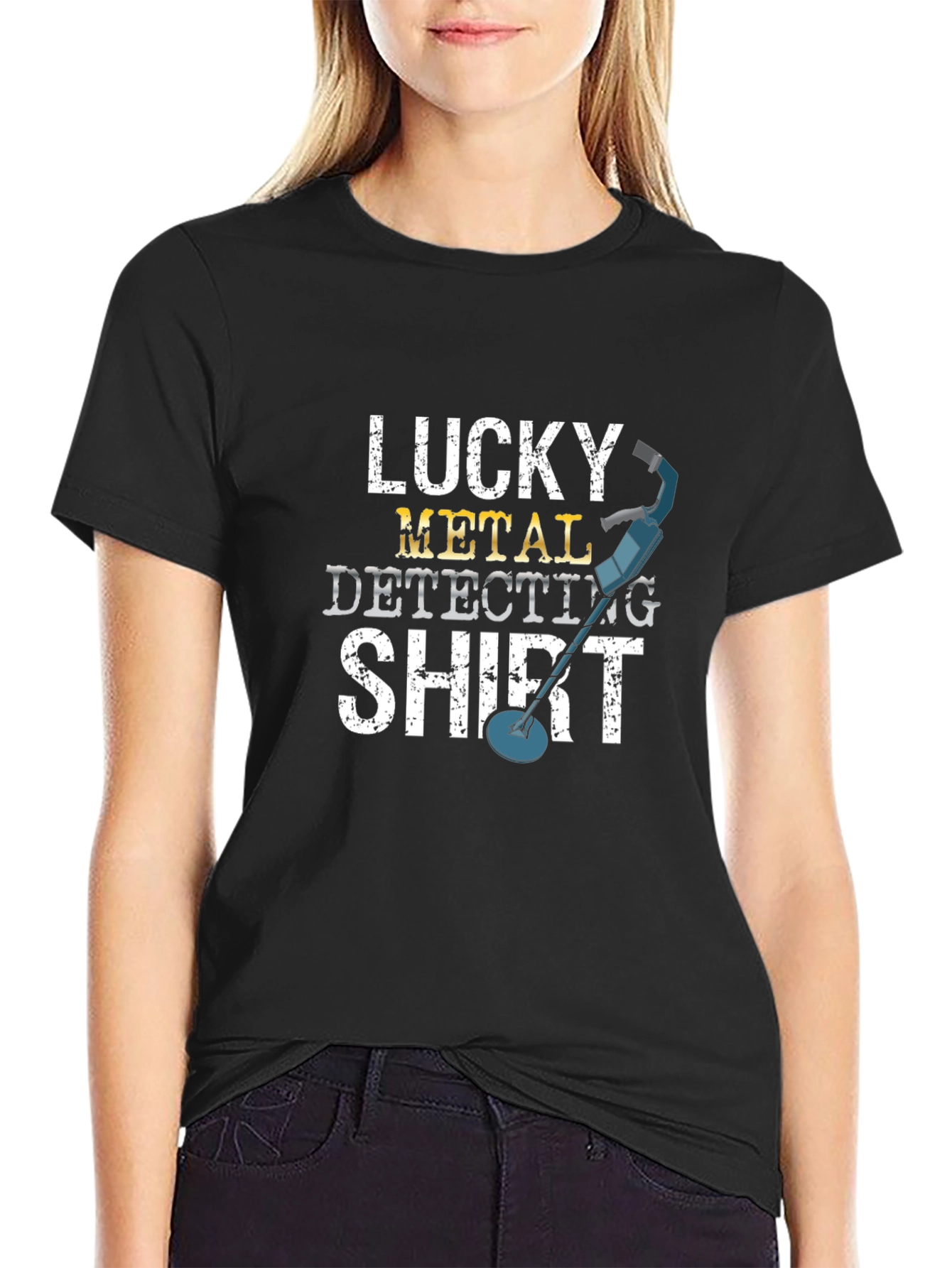 Lucky Metal Detecting Shirt - Detectorist Tee