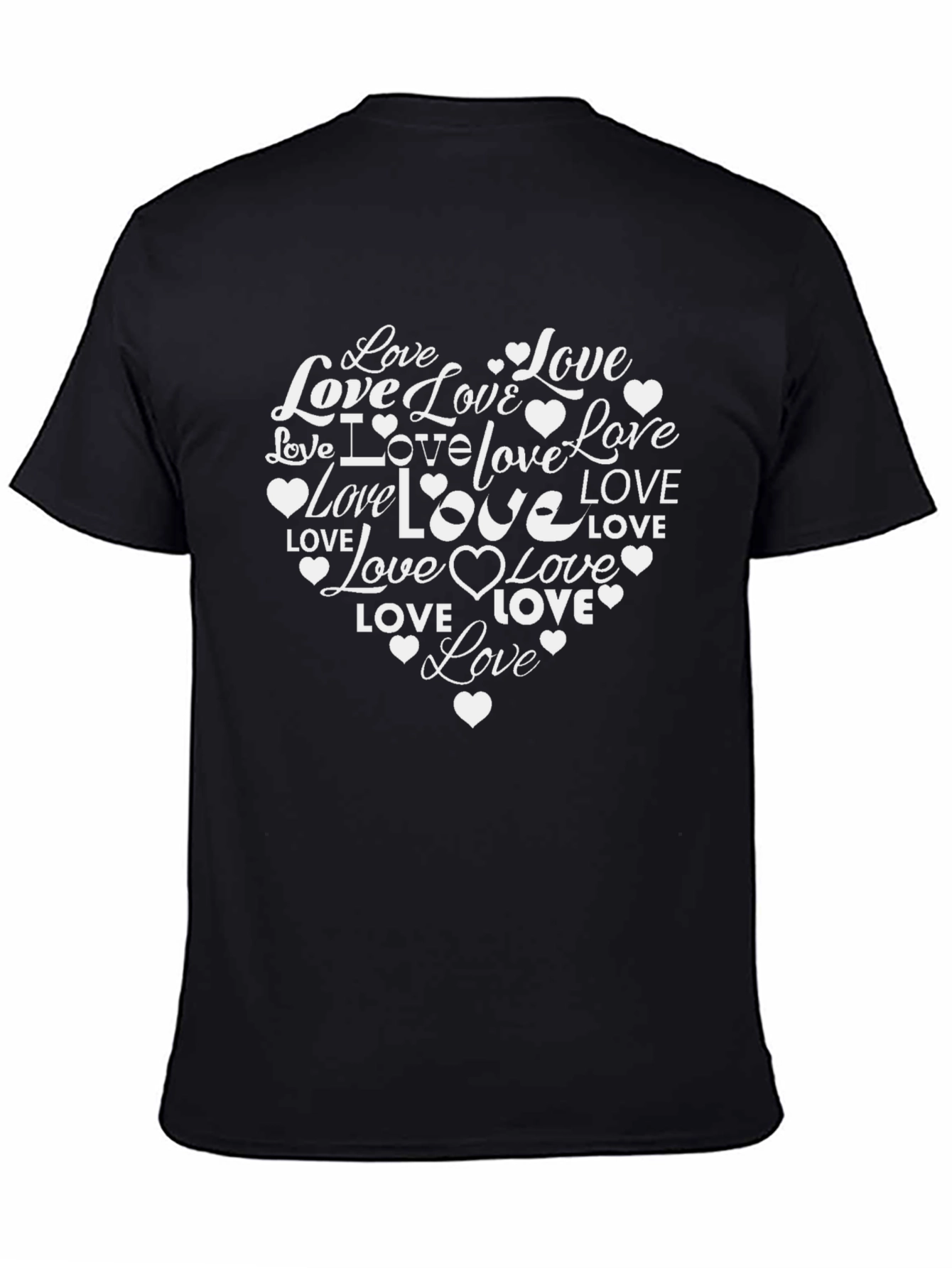 Love Heart Graphic Tee - Stylish Valentines Day Shirt
