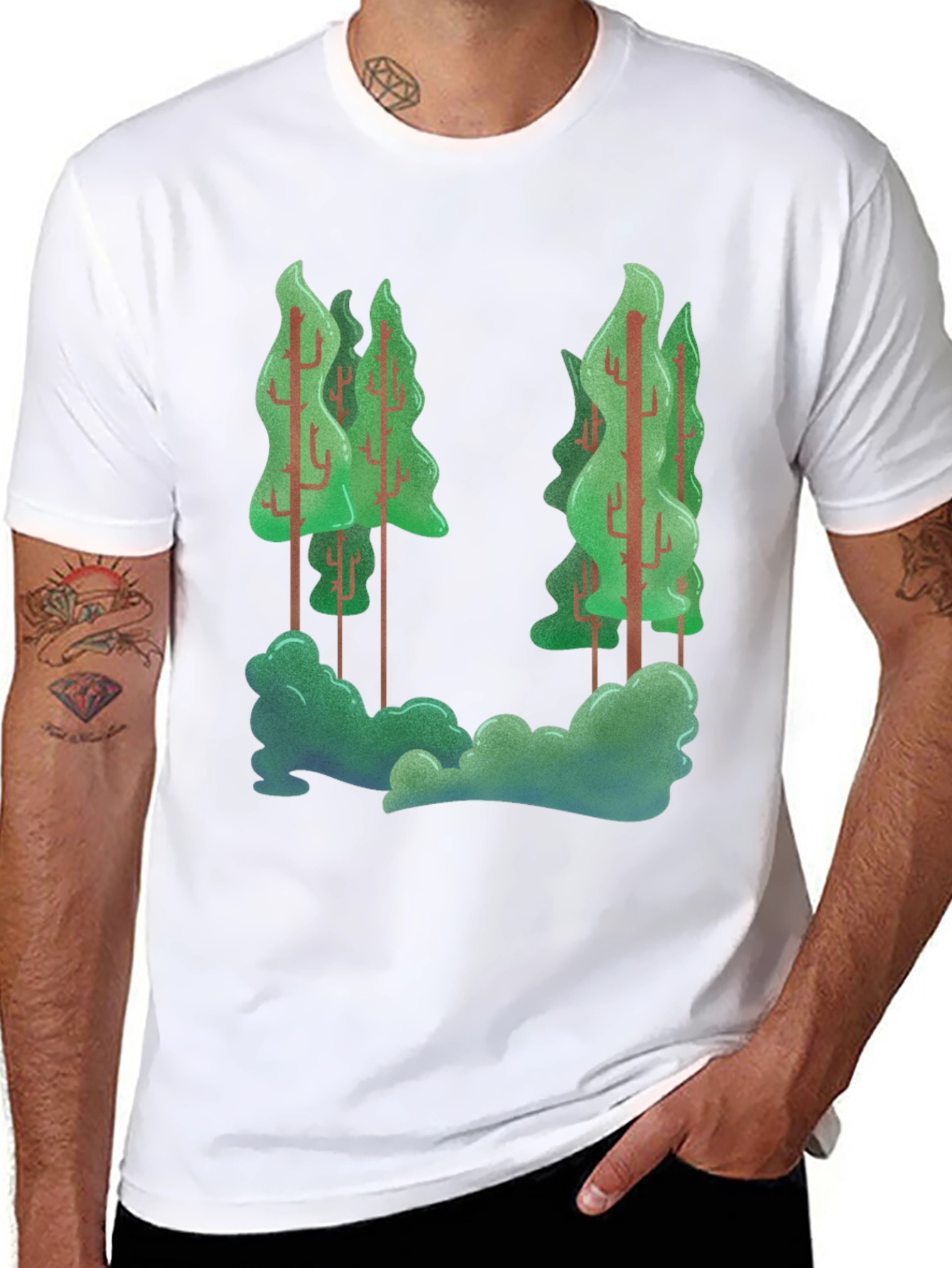 Nature Inspired Graphic Tee