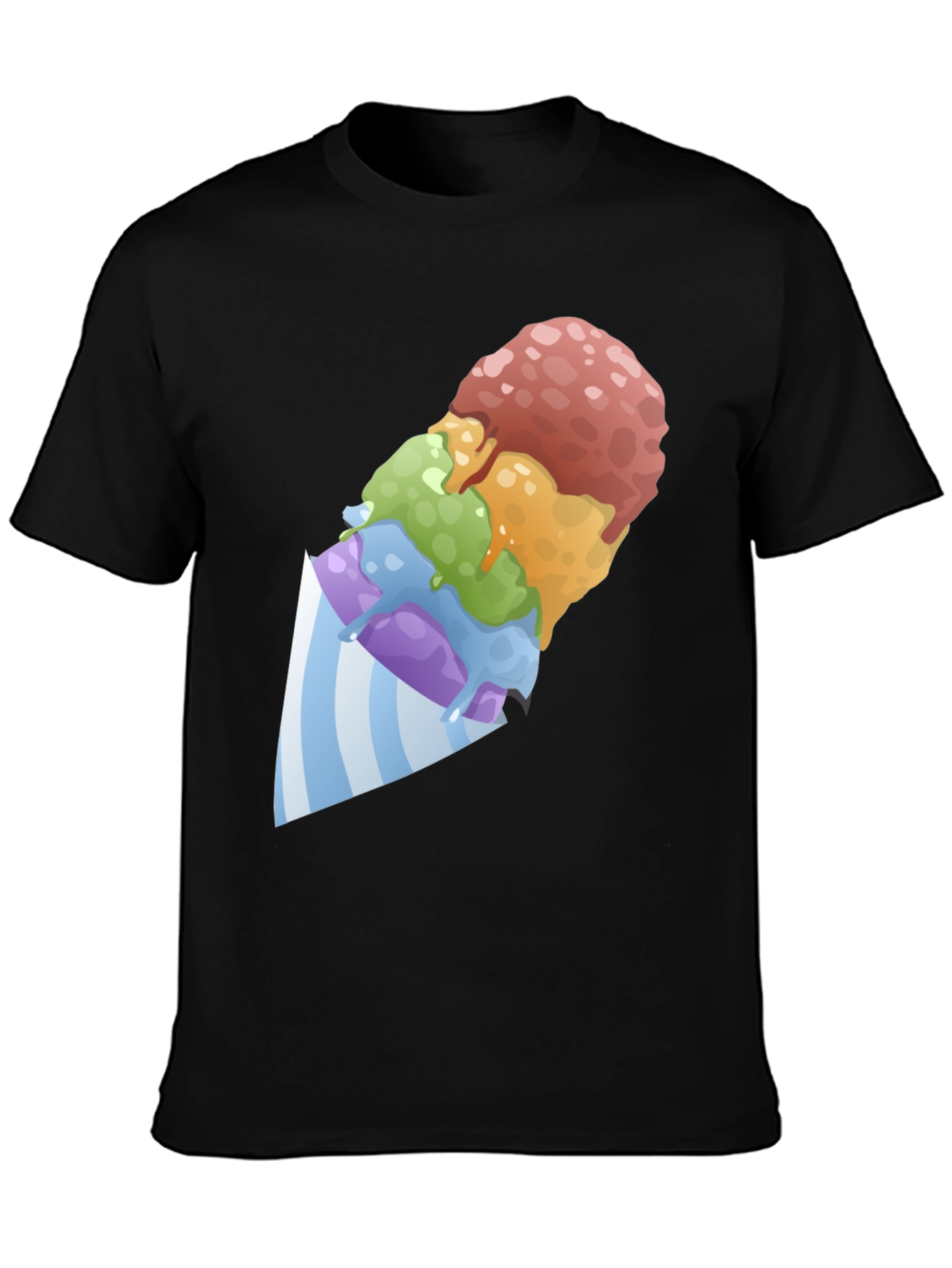 Snow Cone Graphic Tee - Cool Summer Vibes