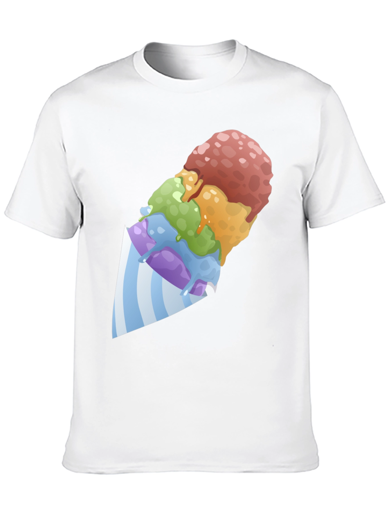 Snow Cone Graphic Tee - Cool Summer Vibes